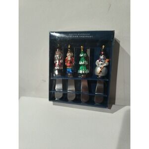 Vtg Boston Warehouse Heirloom Ornament Holiday Spreaders Nutcracker Santa Tree